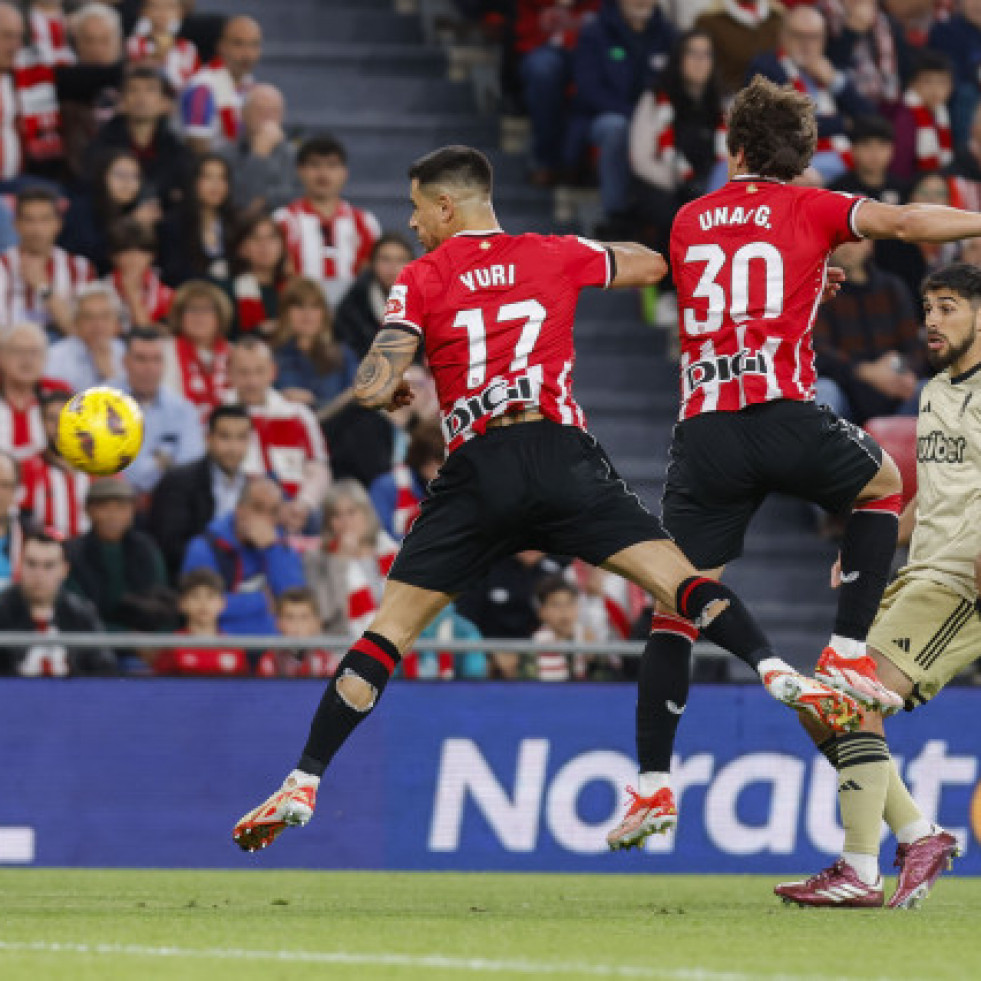 El Athletic desaprovecha otra oportunidad de acercarse a la Champions (1-1)